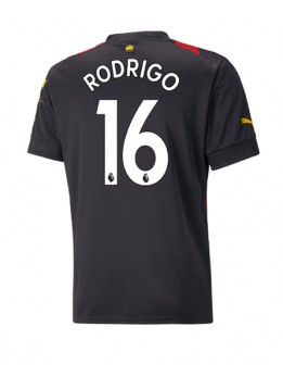 Manchester City Rodri Hernandez #16 Auswärtstrikot 2022-23 Kurzarm